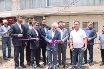 افتتاح و بهره داری از پارکینگ عمومی شهری در چالوس