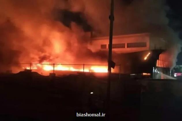 آتش سوزی گسترده یک منزل مسکونی در بلوار فردوس تهران