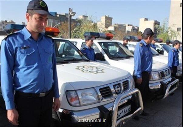 نصب دوربین بر لباس نیروهای شهربان و حریم بان تهران