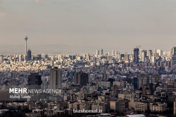 کیفیت هوای تهران قابل قبول است