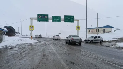 اخطار رئیس راهور مازندران در مورد رانندگی در ایام برفی