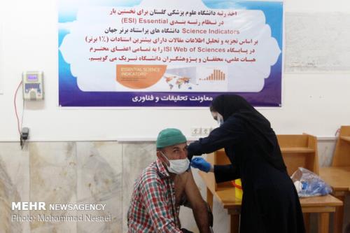 بیش از ۲۲ هزار سالمند بالای ۸۰ سال گیلانی واكسینه شدند