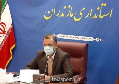 كاهش بارندگی و آوردهای رودخانه ای در مازندران