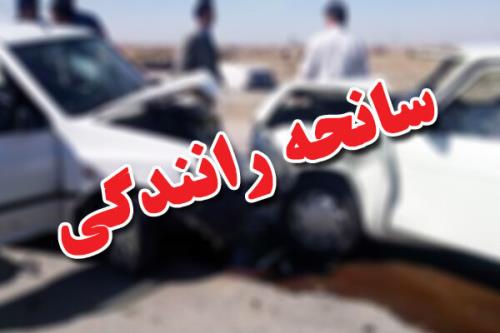برخورد دو خودرو در جفرود ۶ مصدوم بر جای گذاشت