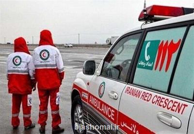 مشارکت امدادگران هلال احمر گیلان در مدیریت ۴۲ حادثه جاده ای