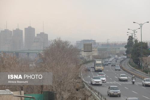 ادامه وضعیت نارنجی هوای تهران برای هفتمین روز