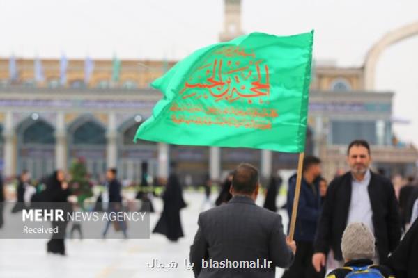 مشارکت آتش نشانان تهرانی در تامین ایمنی مراسم نیمه شعبان