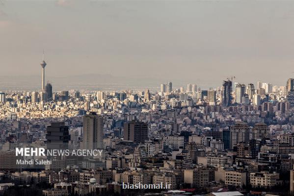 کیفیت هوای تهران قابل قبول شد ۳۱ تیر آلوده ترین روز از هفته گذشته