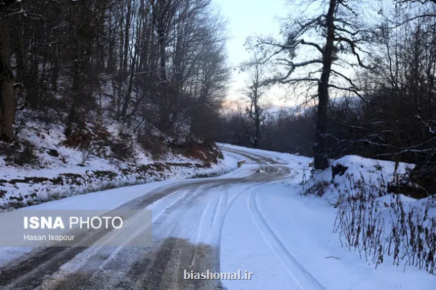 چشم روشنی مازندران با بارندگی برف پاییزی