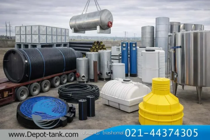 تخصص، تنوع و مهندسی در تولید مخازن صنعتی