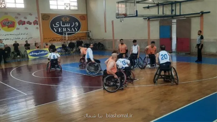 یکه تازی تیم شهروند آمل در بالای جدول لیگ برتر بسکتبال با ویلچر کشور