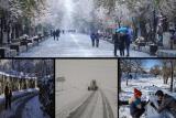 برف در محورهای مواصلاتی مازندران