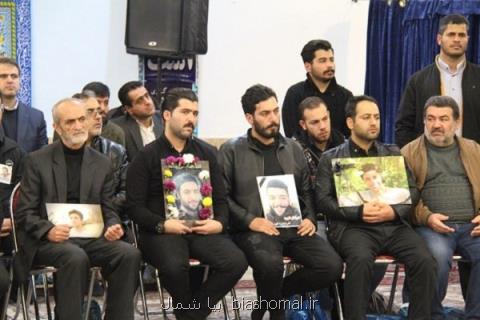 مراسم یادبود شهدای خدمت شهرستان انزلی برگزار گردید