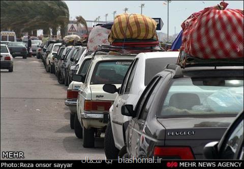 ۱۰۰ هزار مسافر نوروزی وارد ساری شدند