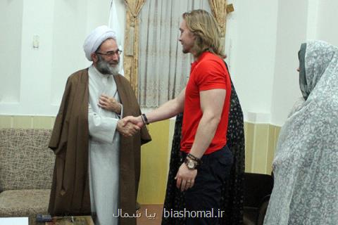 جوان اهل كشور روسیه در رشت به دین اسلام مشرف شد
