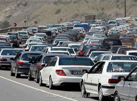 ترافیك ۱۲ كیلومتری در محور لوشان- رودبار، تردد روان است