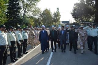 صبحگاه مشترك نیروهای مسلح شهرستان مرزی آستارا برگزار گردید
