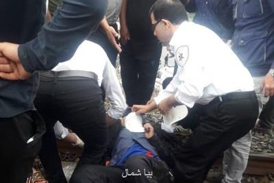 حادثه در ریل قطار پلیس راه سراوان به سنگر برای دانش آموز ۱۶ ساله