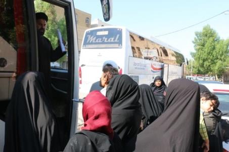 70 زائر اولی از مازندران روانه مشهد مقدس شدند