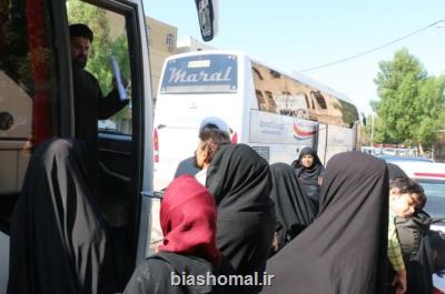 70 زائر اولی از مازندران روانه مشهد مقدس شدند