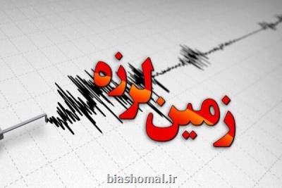 زمین لرزه 3 و هشت دهم ریشتری آمل خسارت نداشت