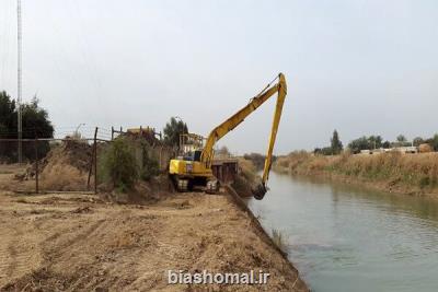 60 درصد رودخانه سیاهرود لایروبی شده است