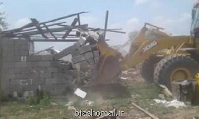 52 هزار متر مربع از اراضی بستر رودخانه سفیدرود رفع تصرف شد