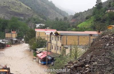 لطمه سیل به 240 خانه روستایی تالش