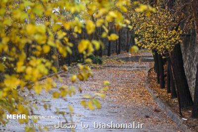 كاهش ۵ تا ۱۰ درجه ای دمای هوای گیلان